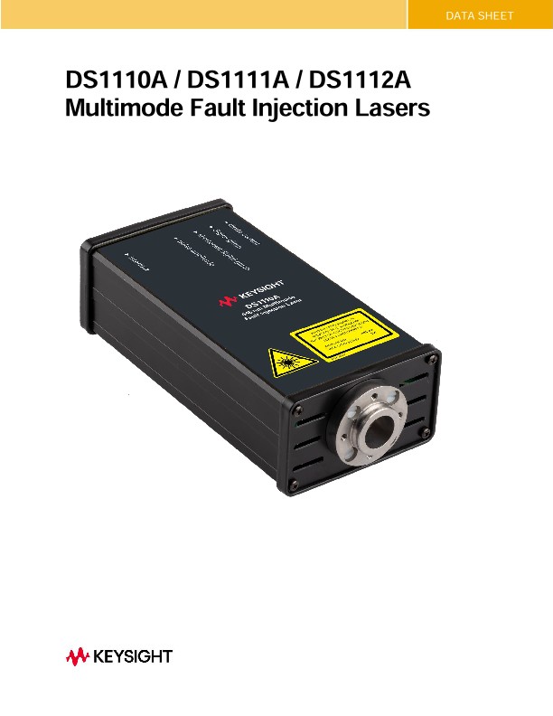 DS1110A / DS1111A / DS1112A Multimode Fault Injection Lasers