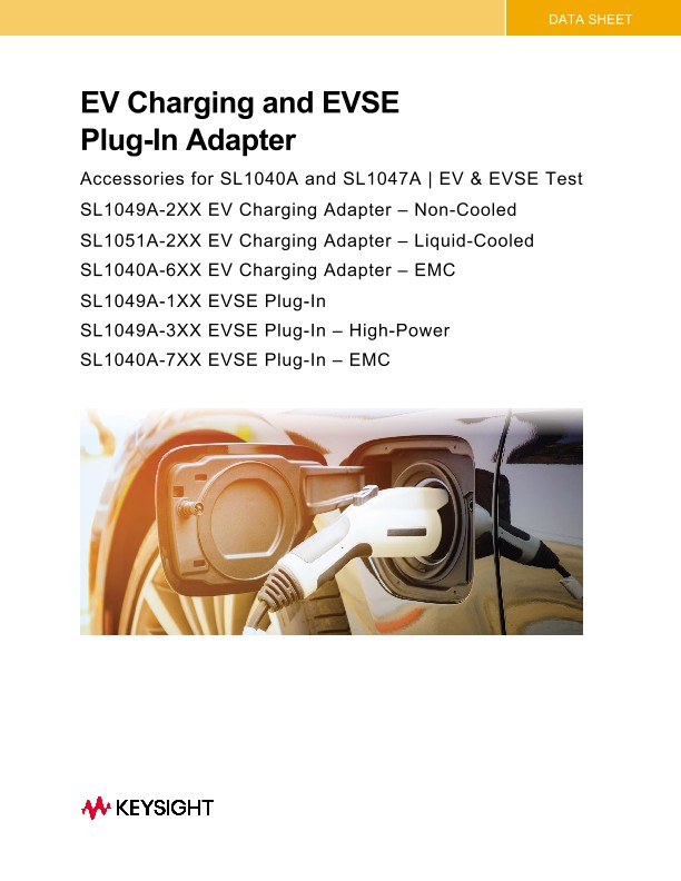 EV Charging and EVSE Plug-In Adapter