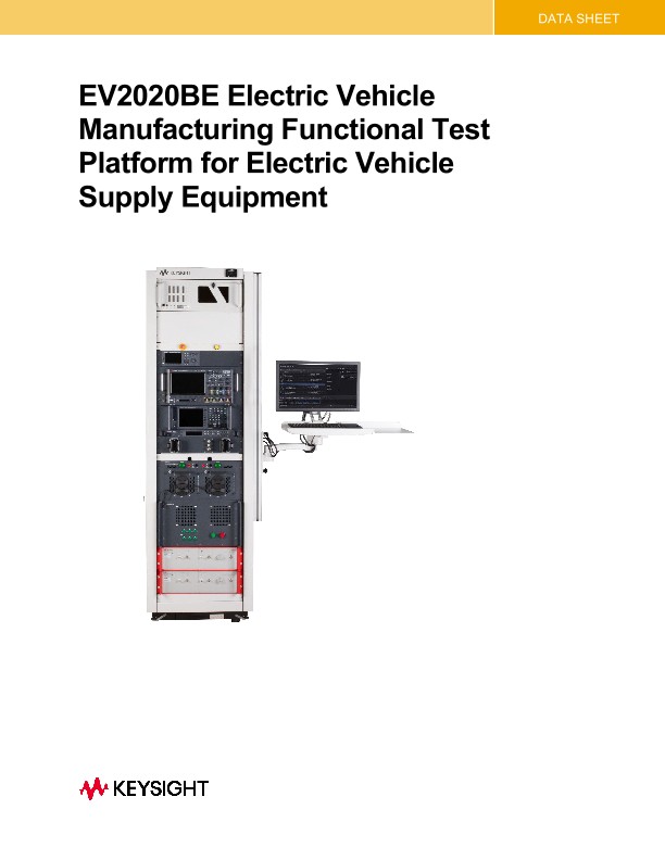 EV2020BE Electric Vehicle Automotive Functional Test Platform for Electric Vehicle Supply Equipment