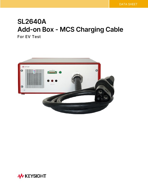 SL2640A Add-on Box - MCS Charging Cable