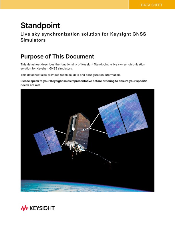 Standpoint Datasheet