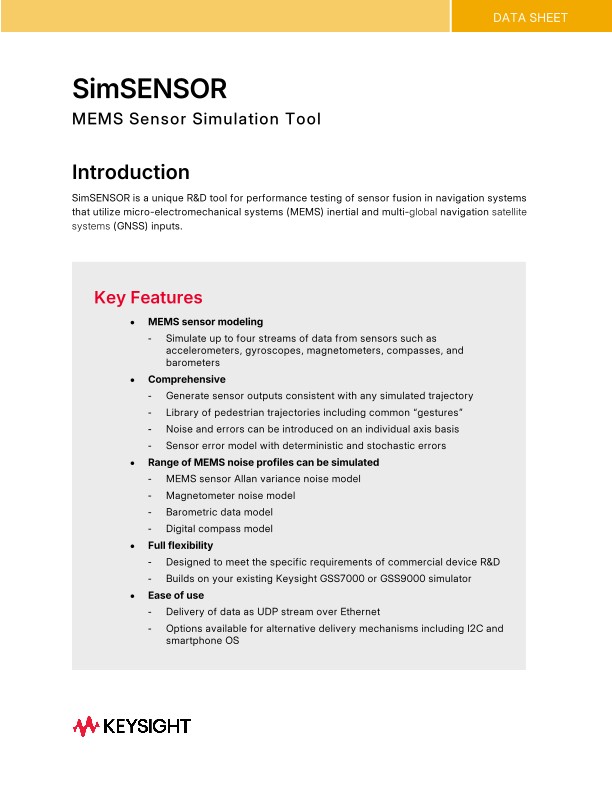 SimSENSOR