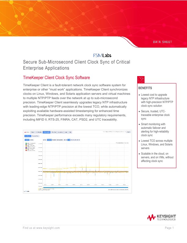 TimeKeeper Client by FSM Labs