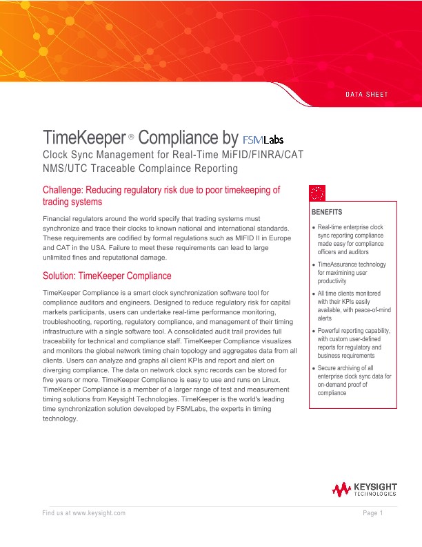 TimeKeeper Compliance by FSM Labs