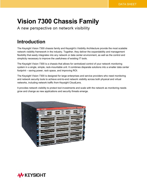 Vision 7300 Chassis Family