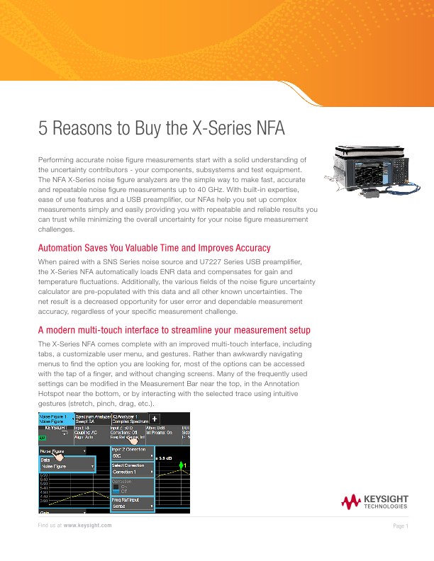 5 Reasons to Buy the X-Series NFA
