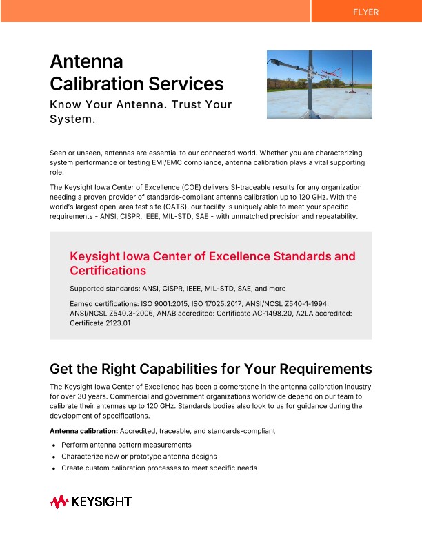 Antenna Calibration Services 