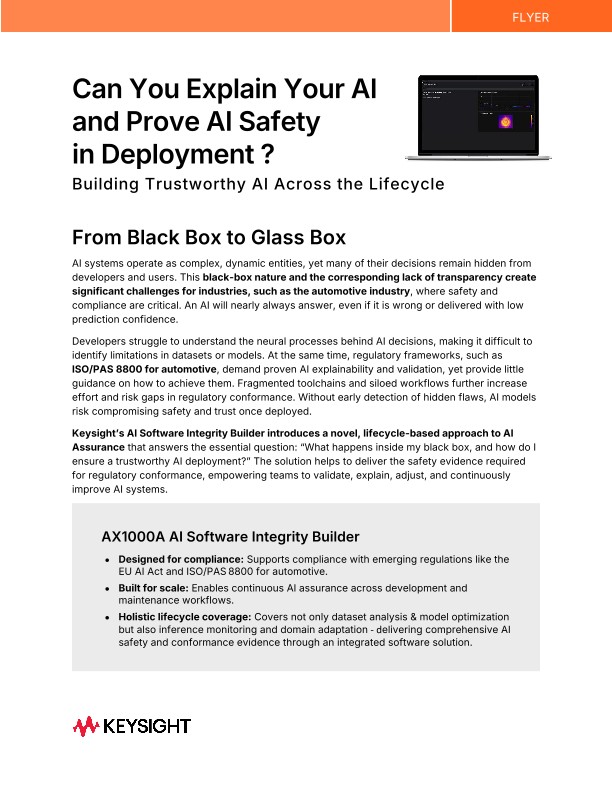 Can You Explain Your AI and Prove AI Safety in Deployment ?