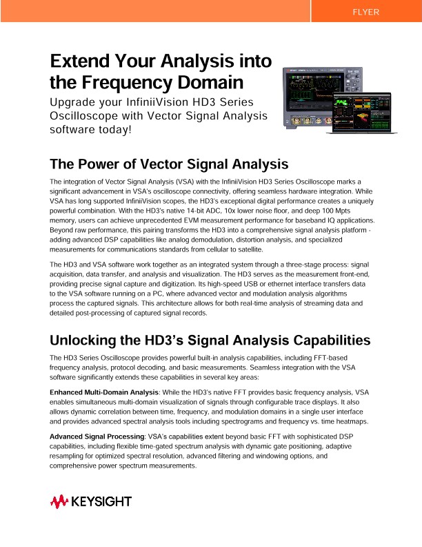 Extend Your Analysis into the Frequency Domain