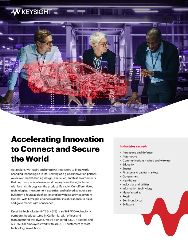 Accelerating Innovation to Connect and Secure the World