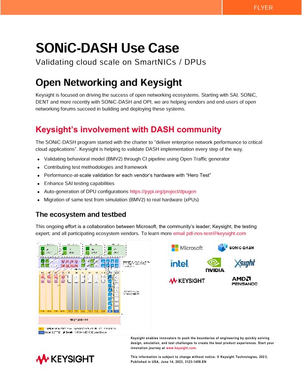 SONiC-DASH Use Case
