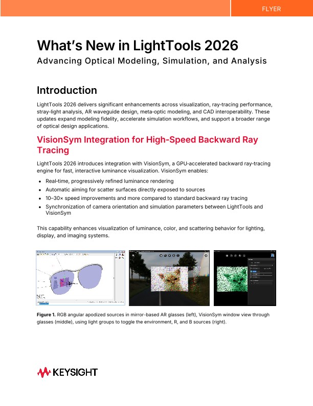 What’s New in LightTools 2026