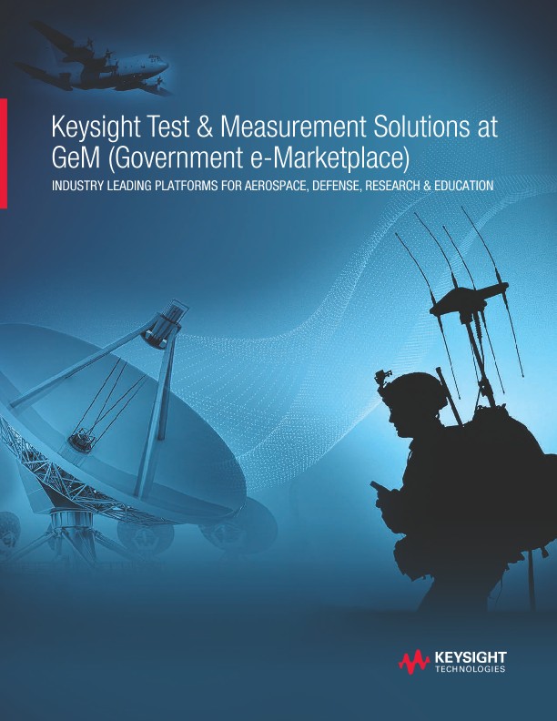 Keysight Test & Measurement Solutions at GeM (Government e-Marketplace)