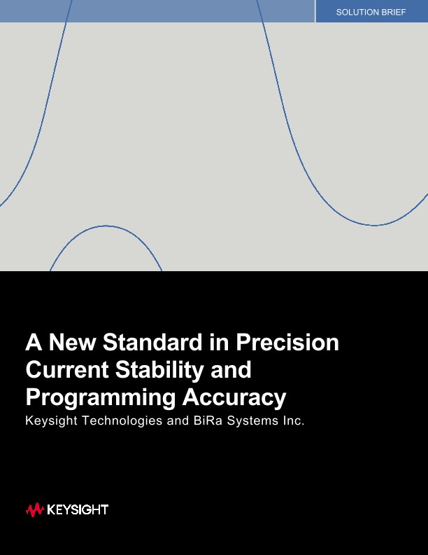 A New Standard in Precision Current Stability and Programming Accuracy