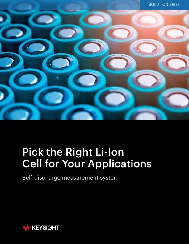 Pick the Right Li-Ion Cell for Your Applications