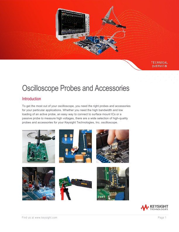Oscilloscope Probes and Accessories