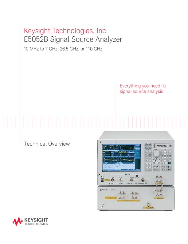 E5052B Signal Source Analyzer