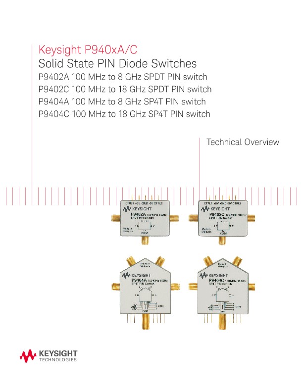 P940xA/C Solid State PIN Diode Switches 