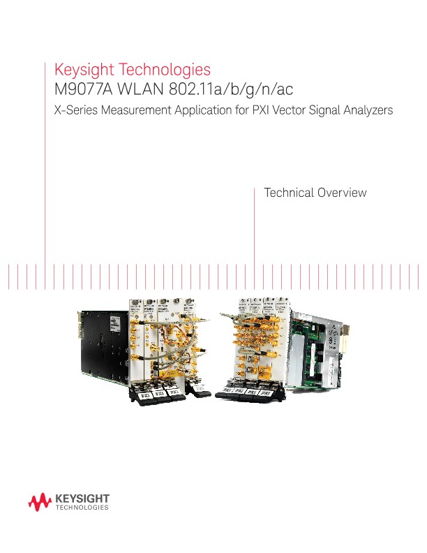 M9077A WLAN 802.11a/b/g/n/ac