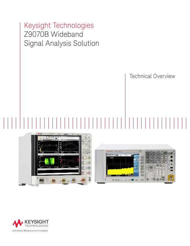 Z9070B Wideband Signal Analysis Solution