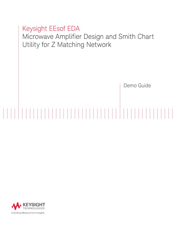 Microwave Amplifier Design and Smith Chart Utility for Matching Networks - Chapter 9