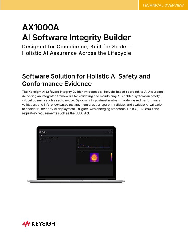 AX1000A AI Software Integrity Builder