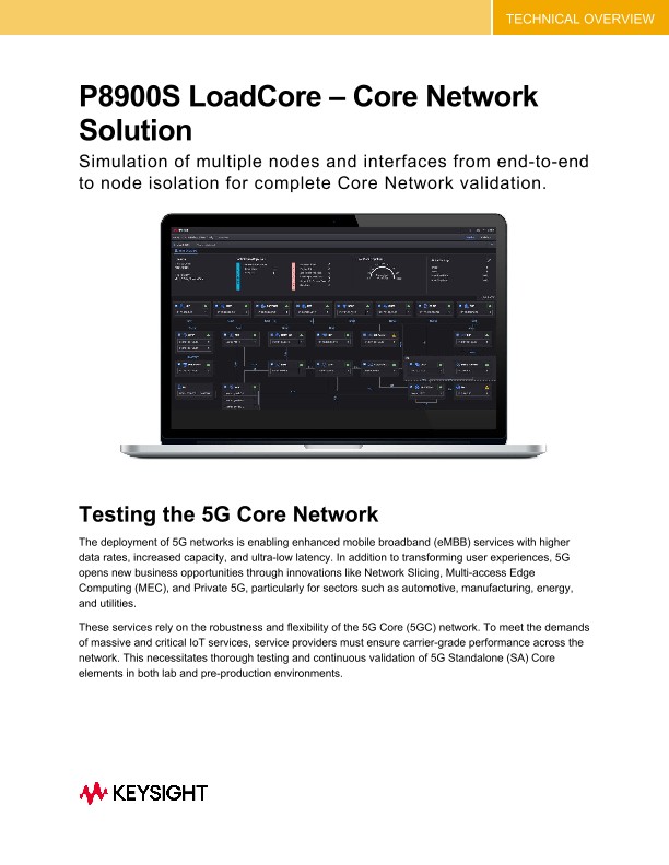 P8900S LoadCore – Core Network Solution