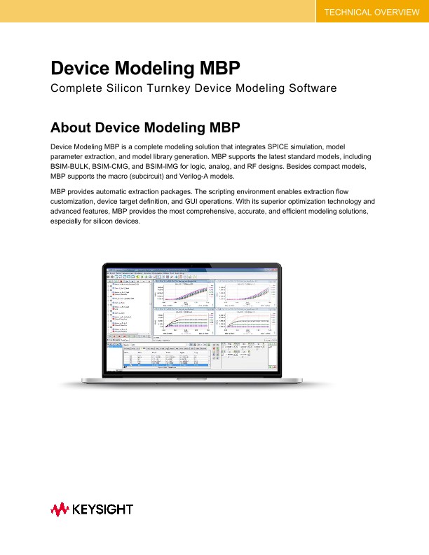 Device Modeling MBP