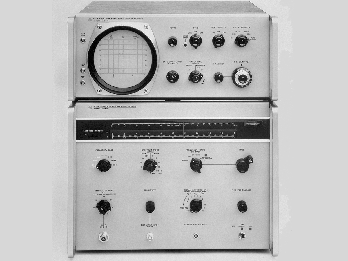 Keysight HP 8551A/851A microwave spectrum analyzer