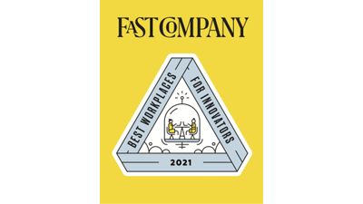 Fast Company Best Workplaces for innovators 2021