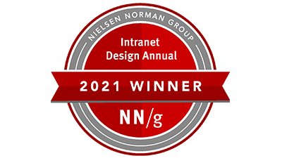 2021 Intranet Design Annual Winners