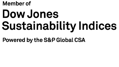 Member of Dow Jones Sustainability Indices (2022) 