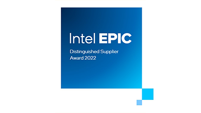 Intel’s 2022 EPIC Distinguished Supplier Award