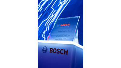 Bosch Global Supplier Award 2021