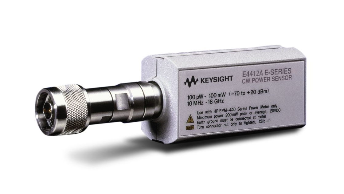 E4412A Wide Dynamic Range Power Sensor, E-Series 