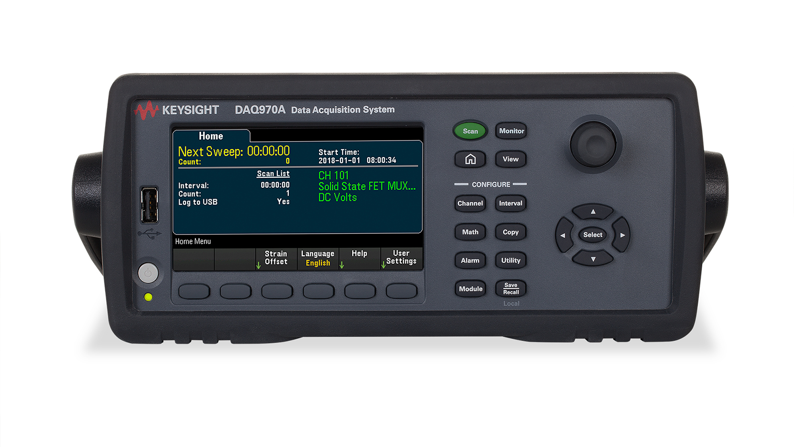 Data Acquisition System DAQ970A
