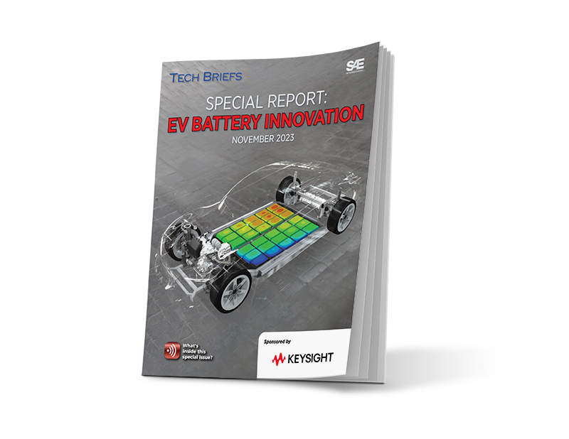 Cover of SAE Special EV Battery Report