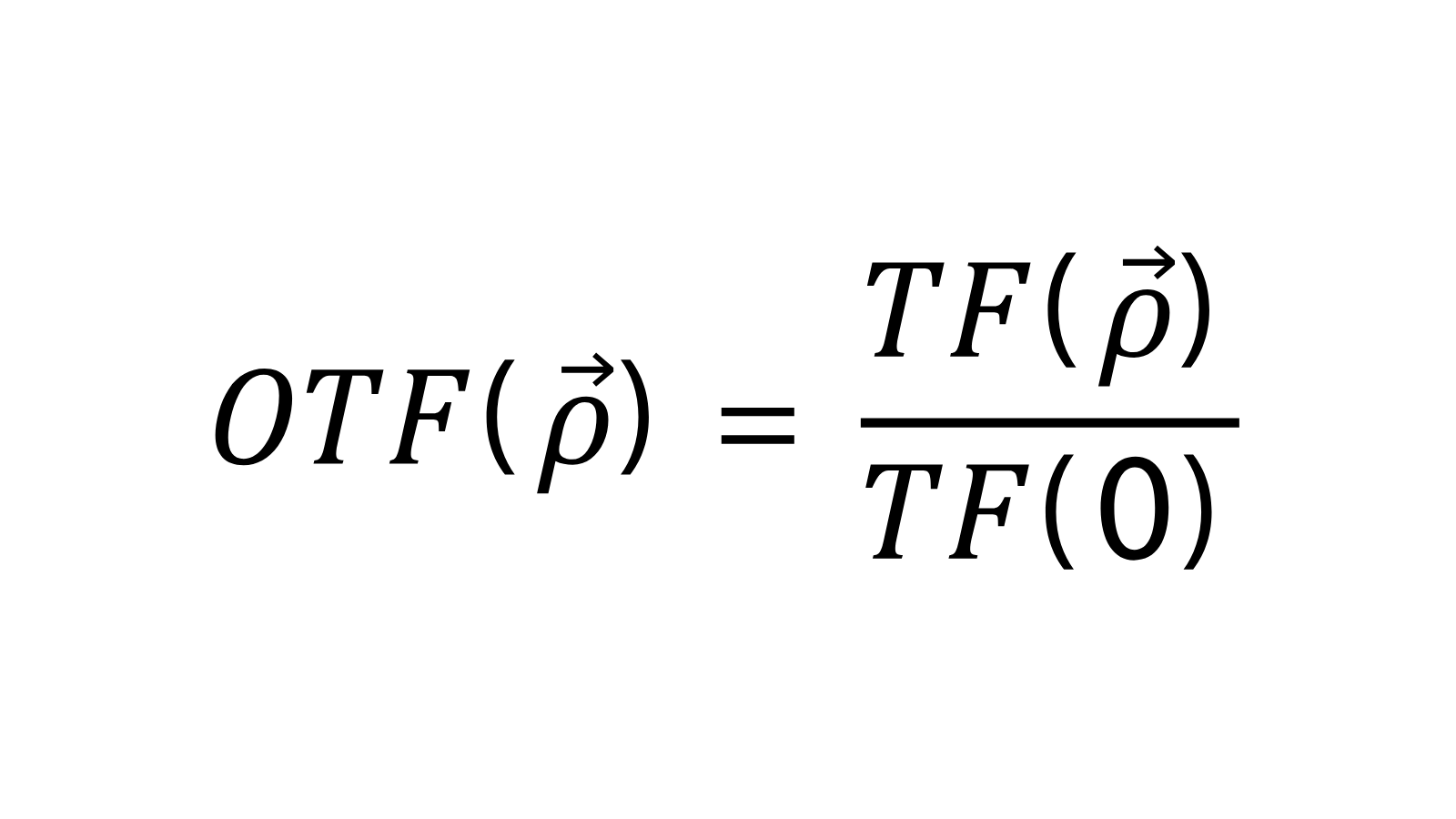 MTF公式