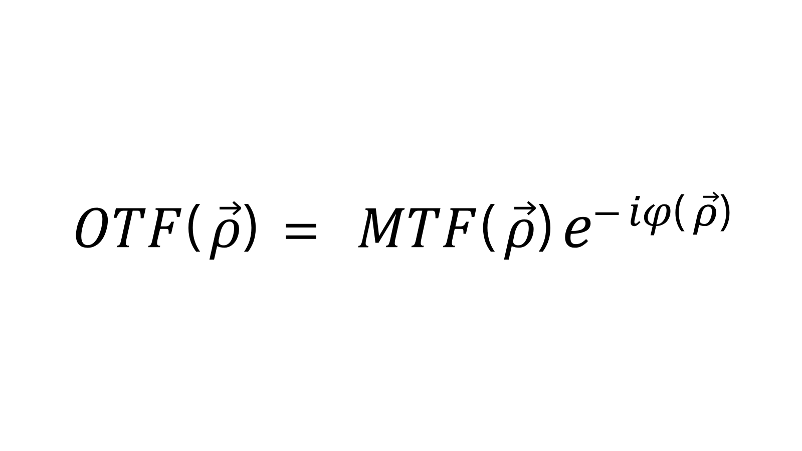 MTF公式