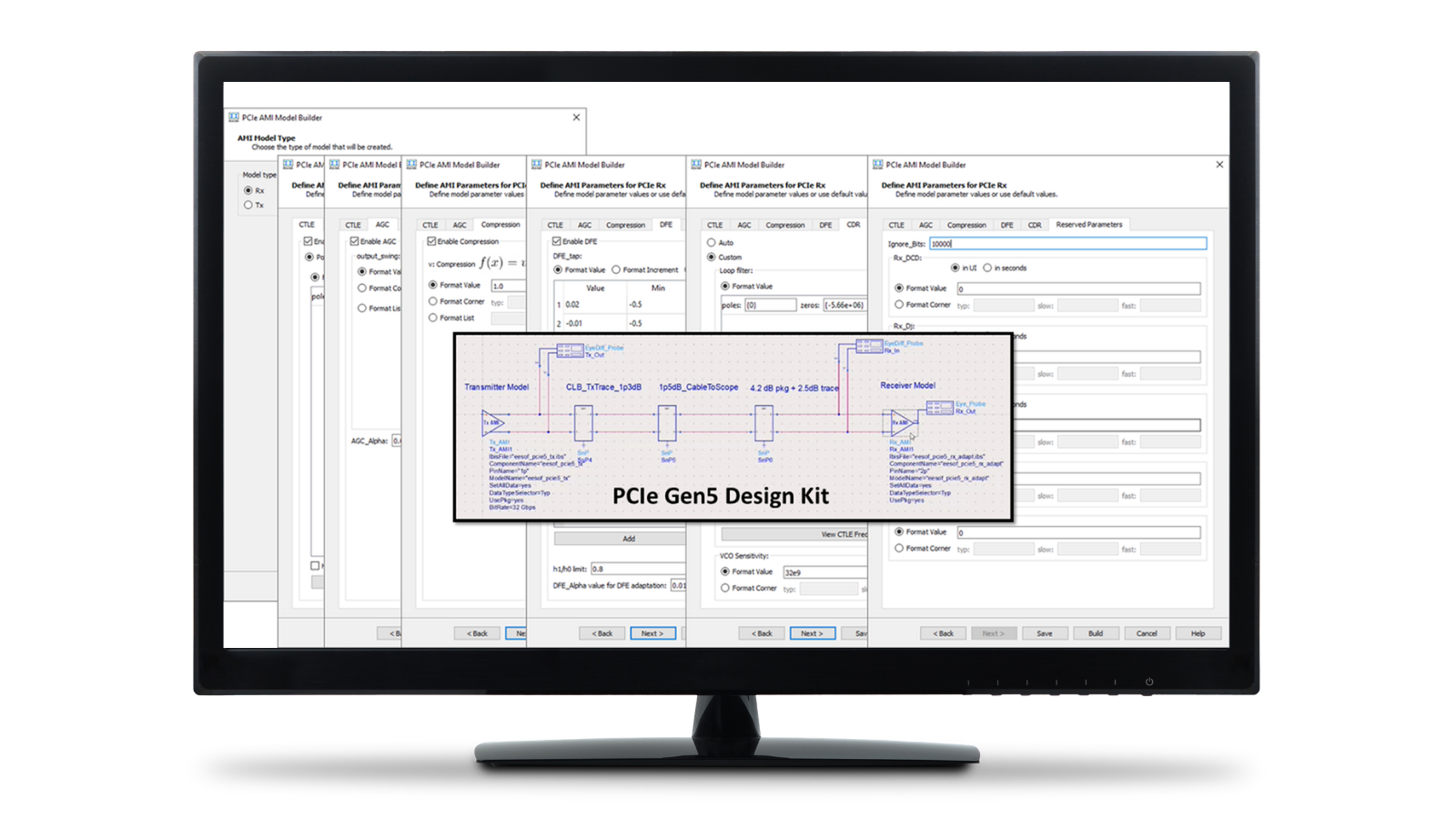 PCIe 模型构建器
