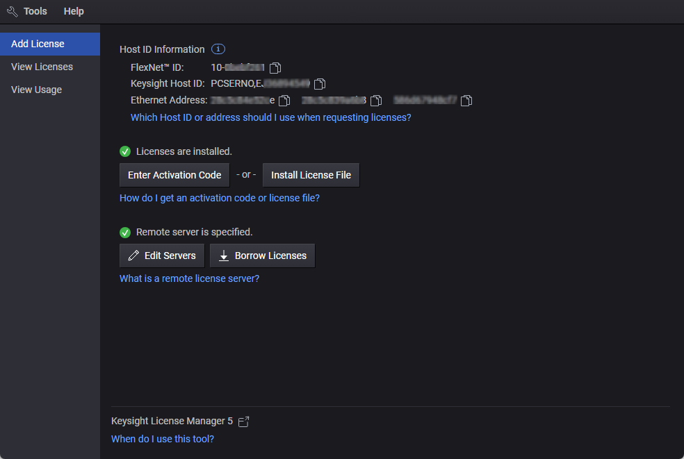 Keysight Software Manager Utility