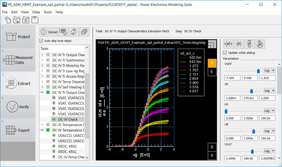 IC-CAP PS ASM EMT Example