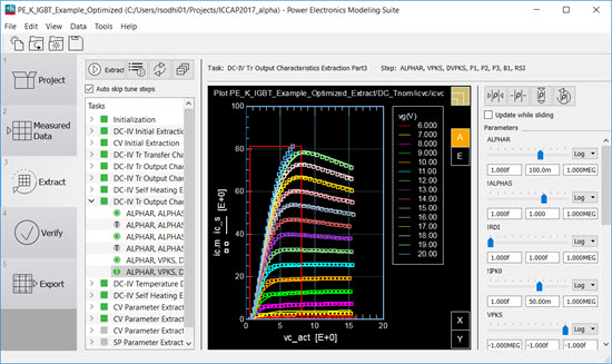 IC-CAp IGBT Extraction Tab