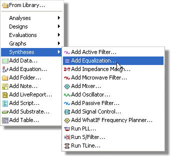 Genesys Equalize Synthesis