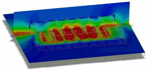 E Field Plot