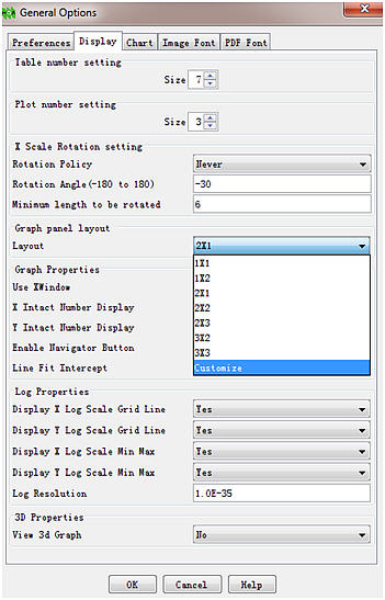 MQA Customize Display Option
