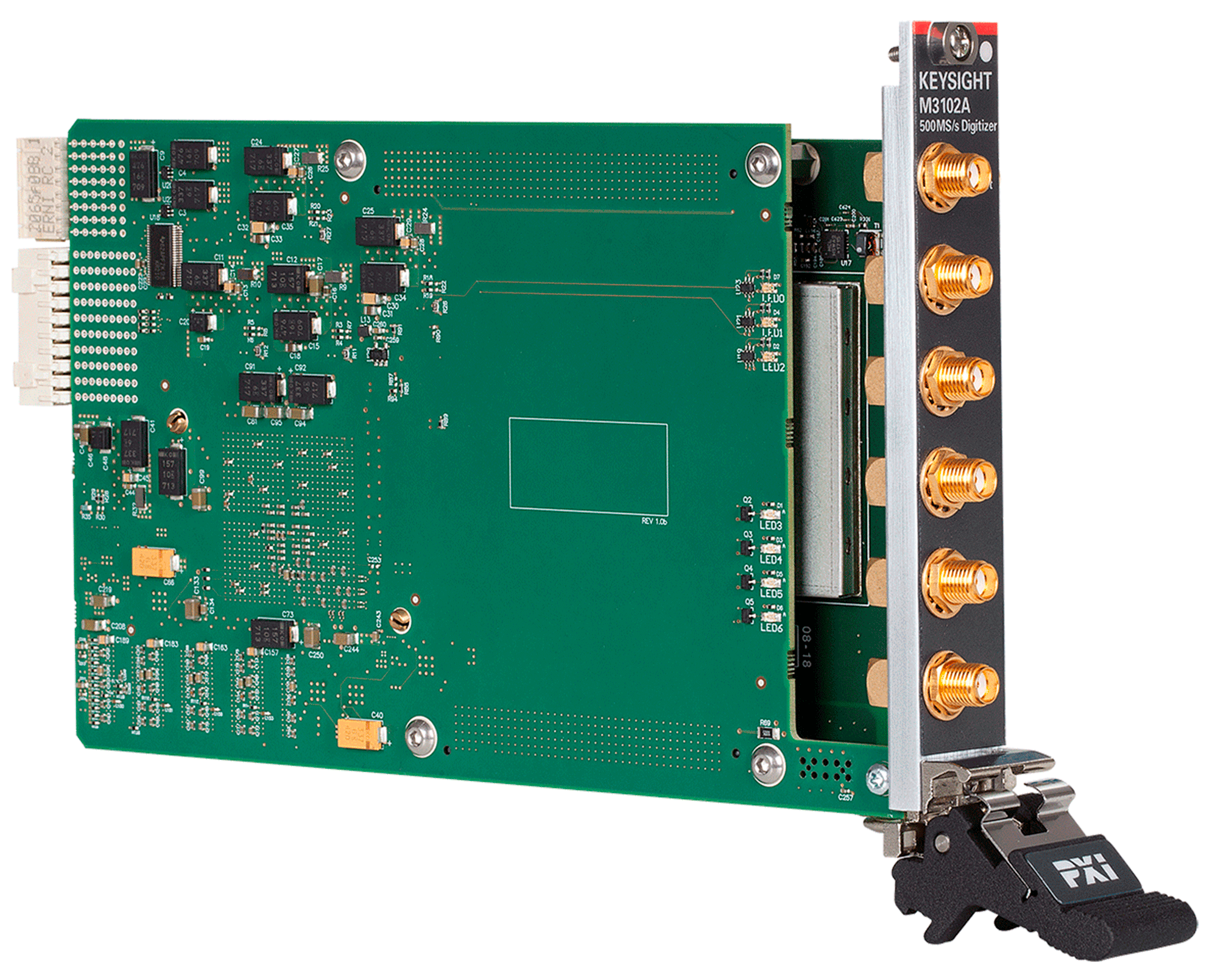 PXIe 数字化仪，500 MSa/s，14 位，200 MHz