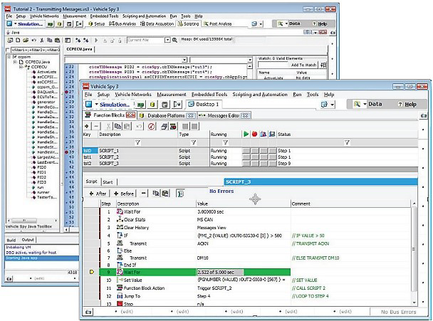 Vehicle Network Software