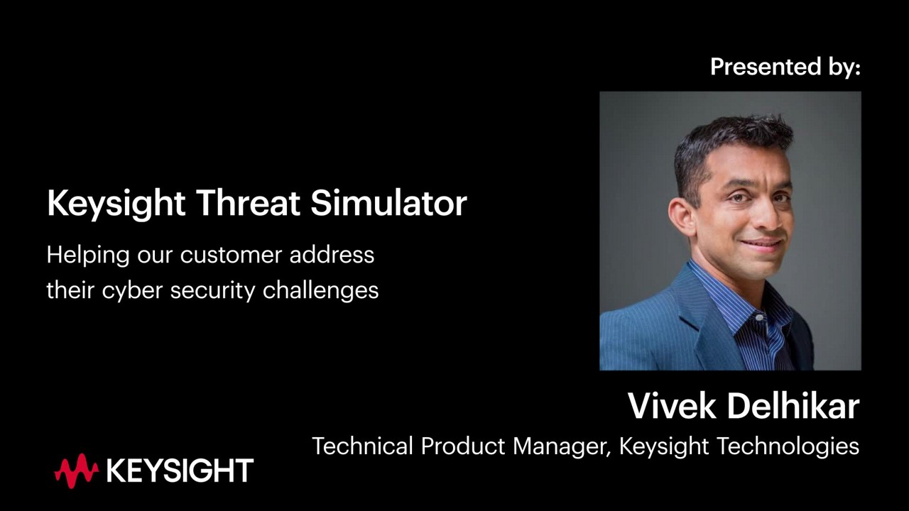第 9 课 - 是德科技Threat Simulator