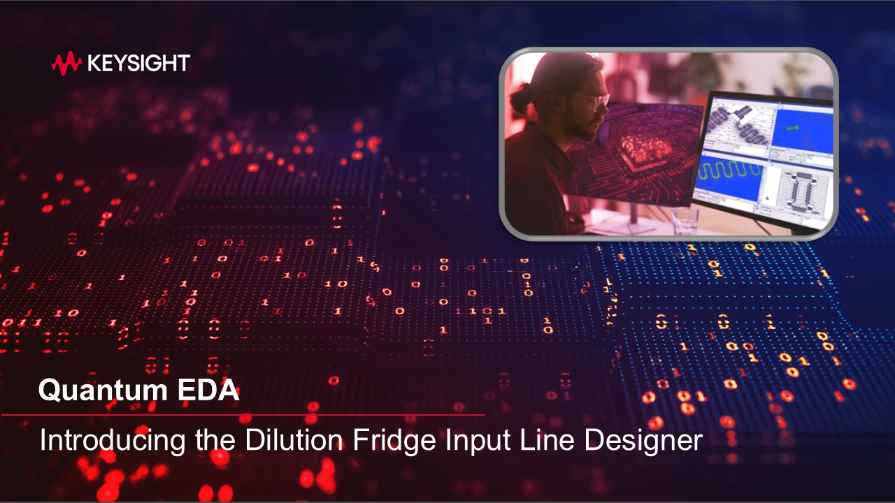 Introducing the Dilution Fridge Input Line Designer